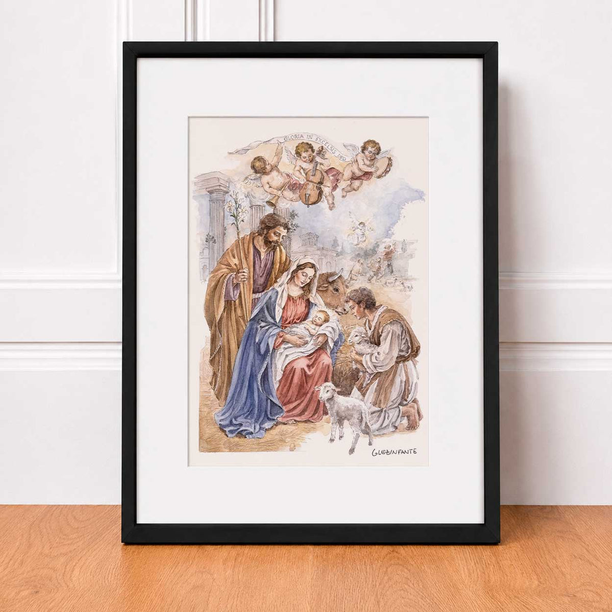 Adoración de los Pastores (Print)