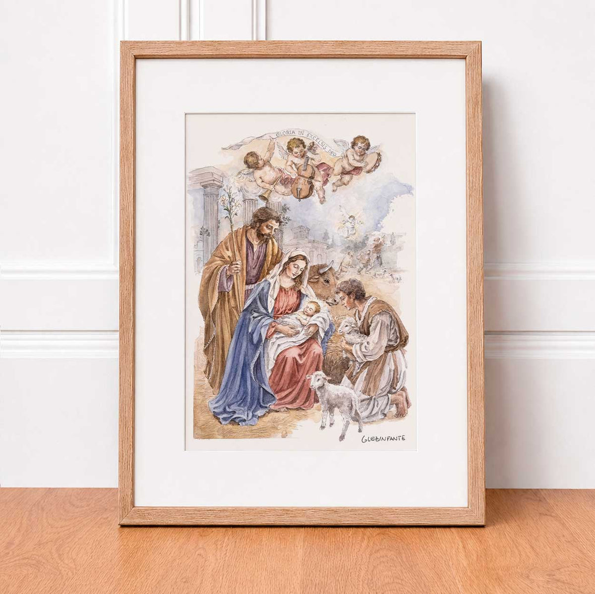 Adoración de los Pastores (Print)