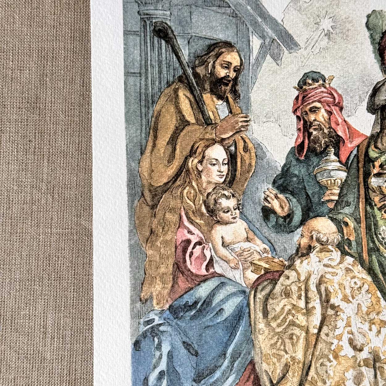 Adoración de los Reyes Magos (Print)