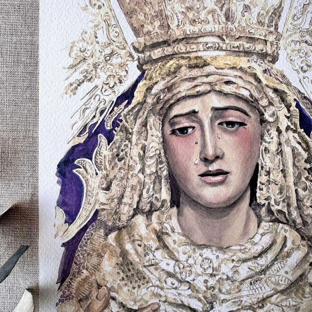 Virgen de la Amargura. Sevilla (Print)