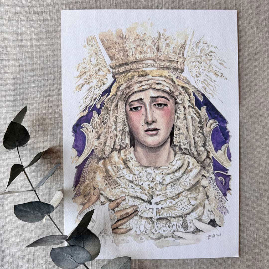 Virgen de la Amargura. Sevilla (Print)