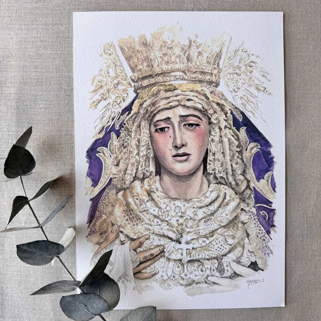 Virgen de la Amargura. Sevilla (Print)