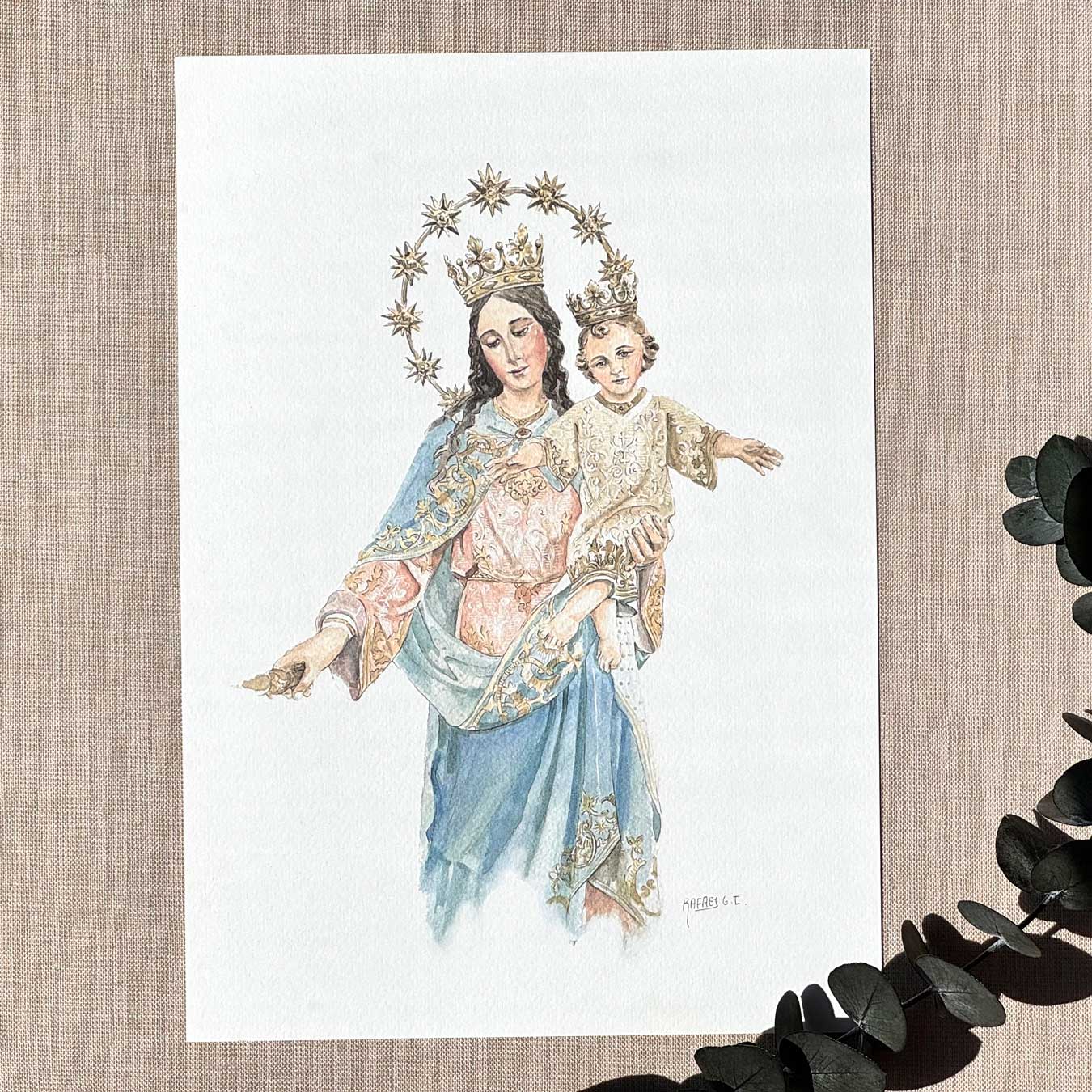 María Auxiliadora. Écija (Print)