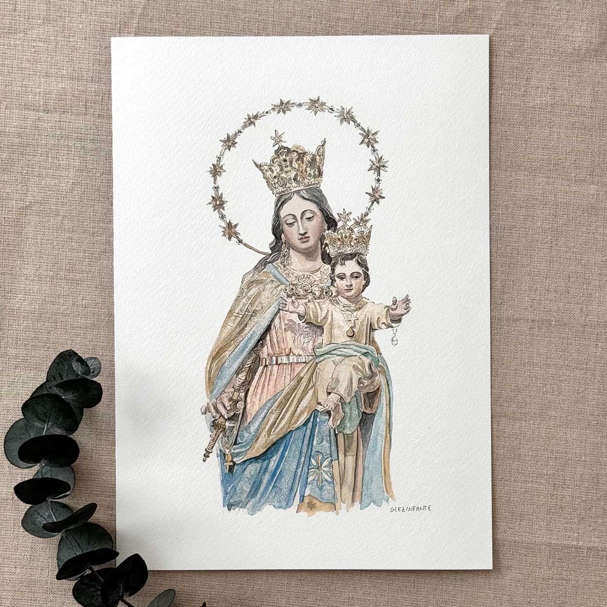 María Auxiliadora. Utrera (Print)