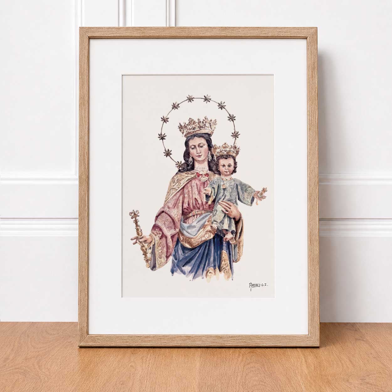 María Auxiliadora Coronada. Sevilla (Print)