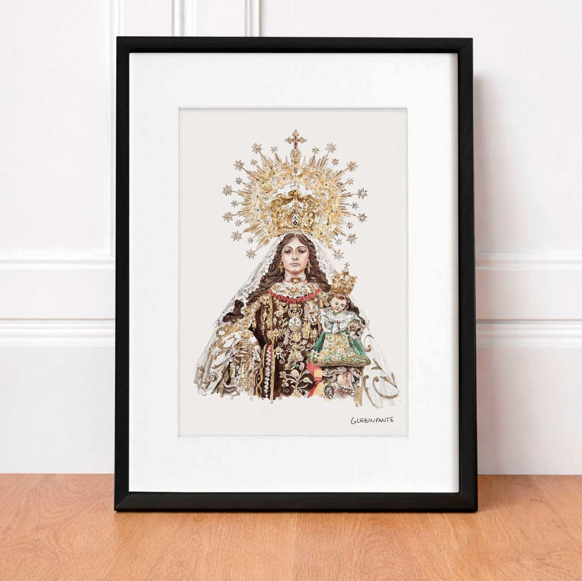 Virgen del Carmen. Rute (Print)