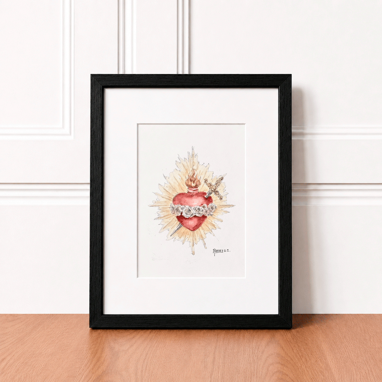 Sagrado Corazón de María (Print)