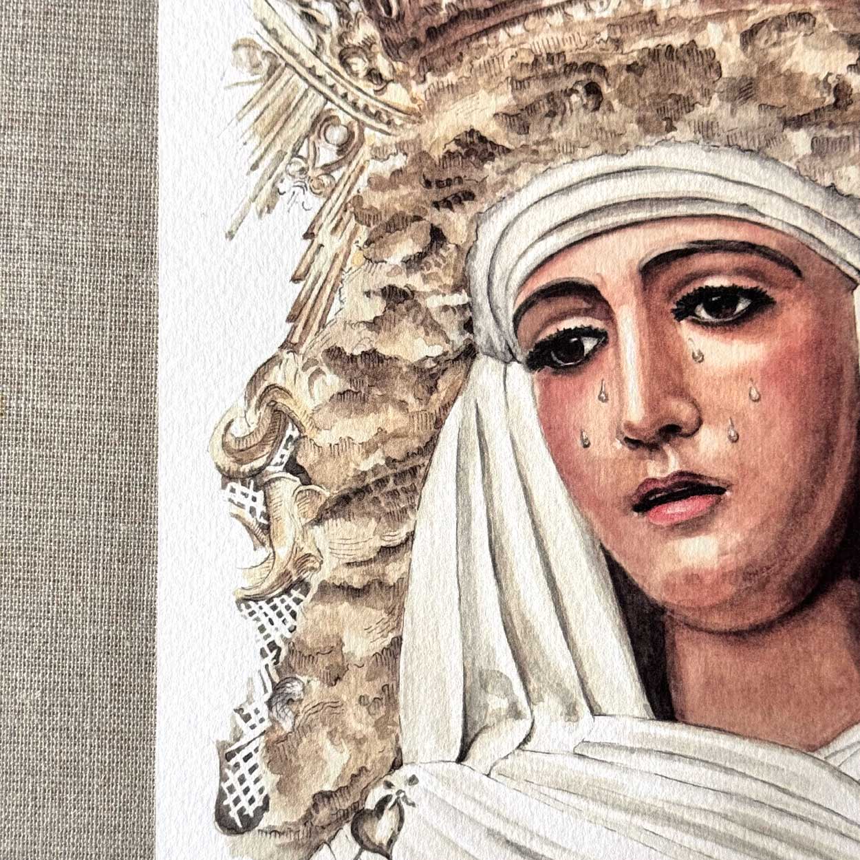 Esperanza de Triana rostro (Print)