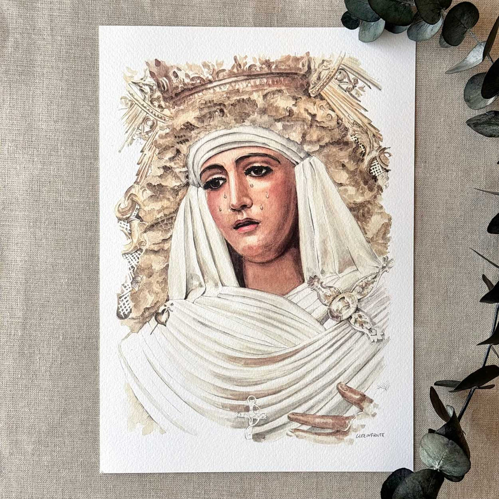 Esperanza de Triana rostro (Print)