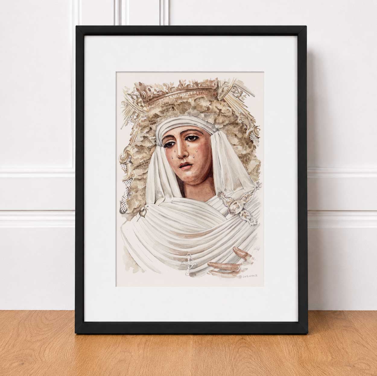 Esperanza de Triana rostro (Print)