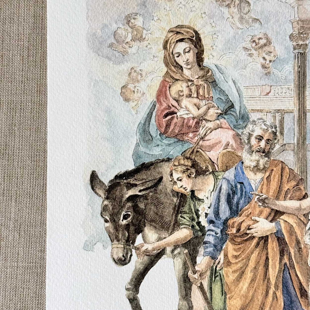 Huida a Egipto (Print)