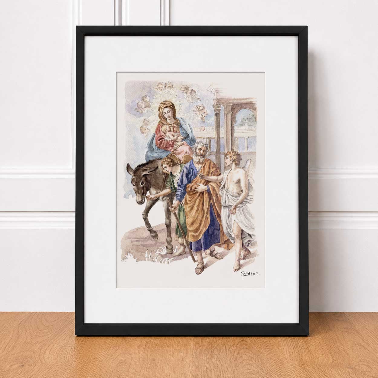 Huida a Egipto (Print)
