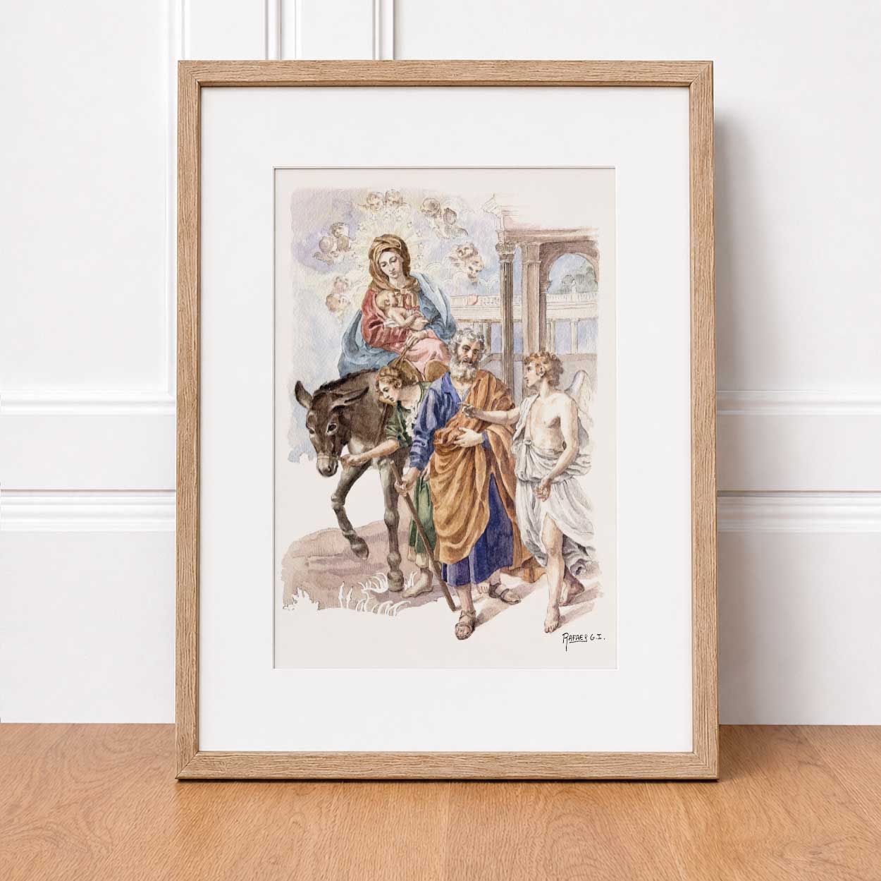 Huida a Egipto (Print)