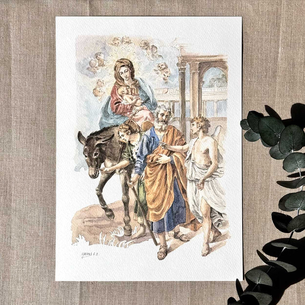 Huida a Egipto (Print)
