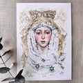 Esperanza Macarena rostro (Print)