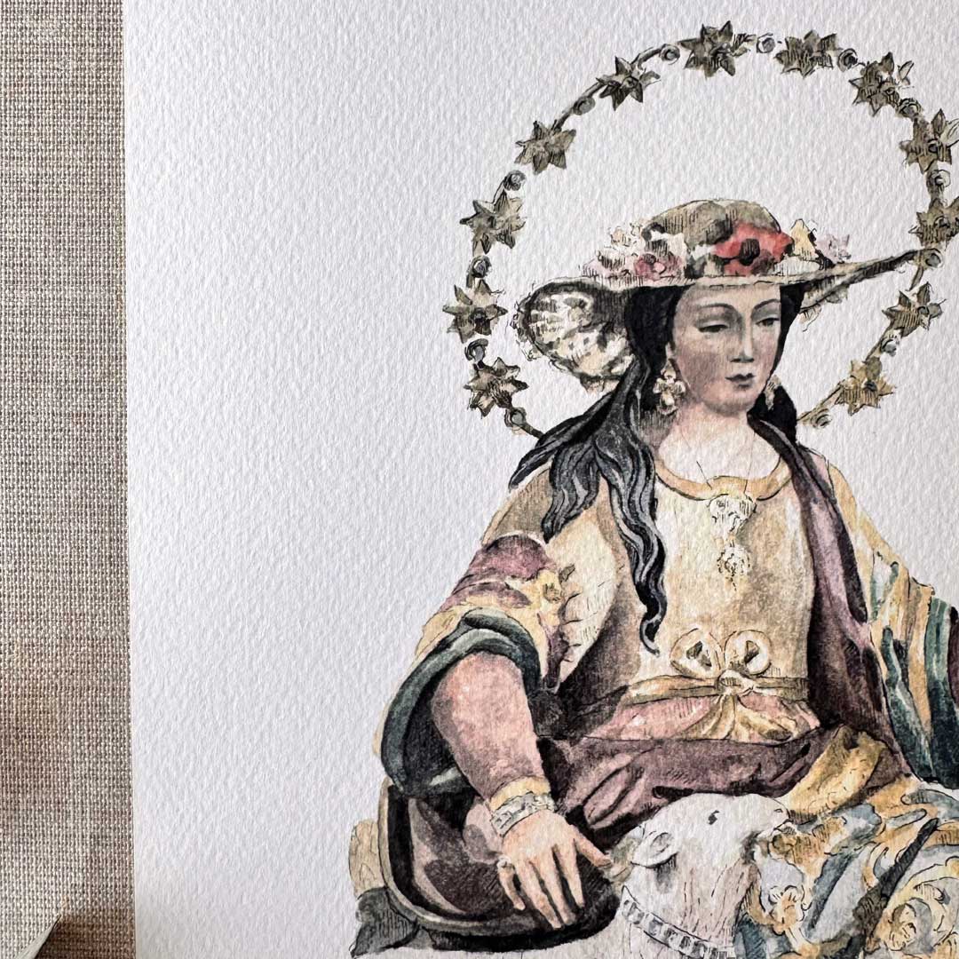 Divina Pastora de Cantillana (Print)