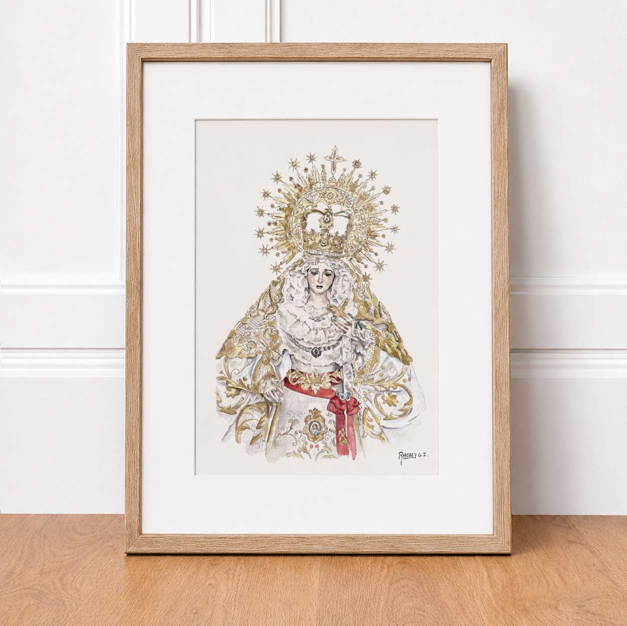 Virgen de la Paz y Esperanza. Córdoba (Print)