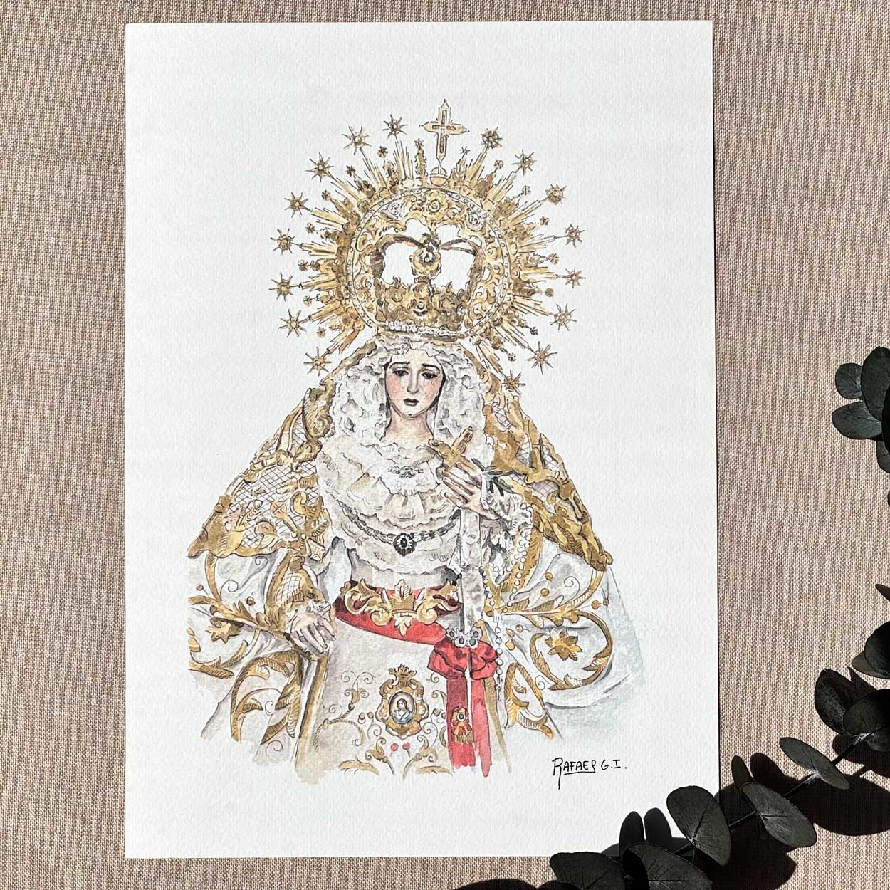 Virgen de la Paz y Esperanza. Córdoba (Print)