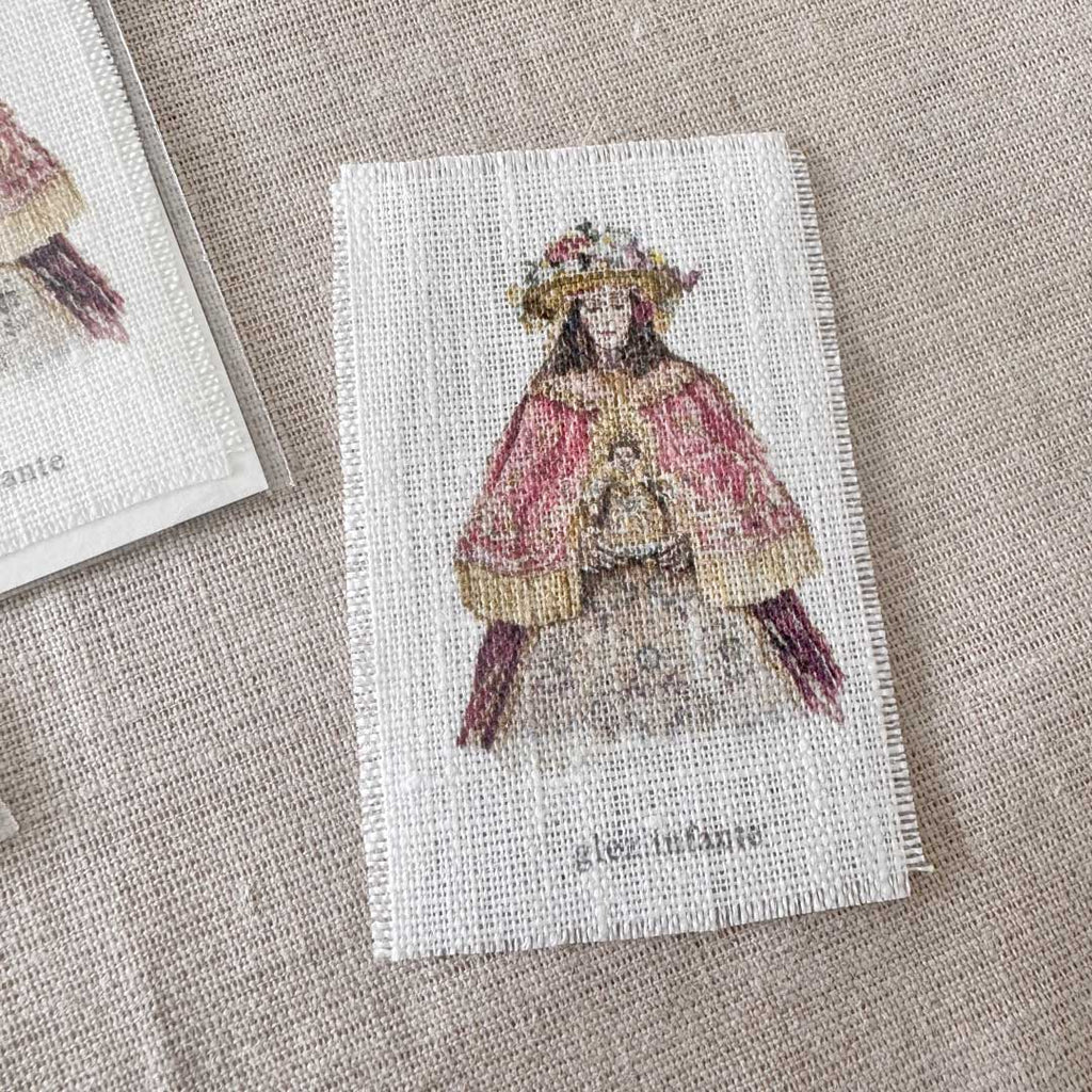 Recordatorios en lino 100% Rocío de Pastora