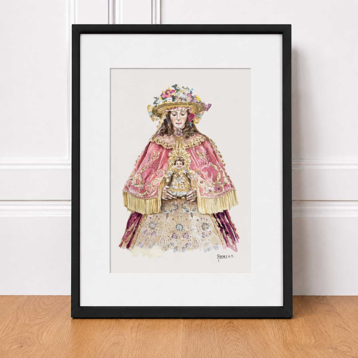 Virgen del Rocío de Pastora (Print)