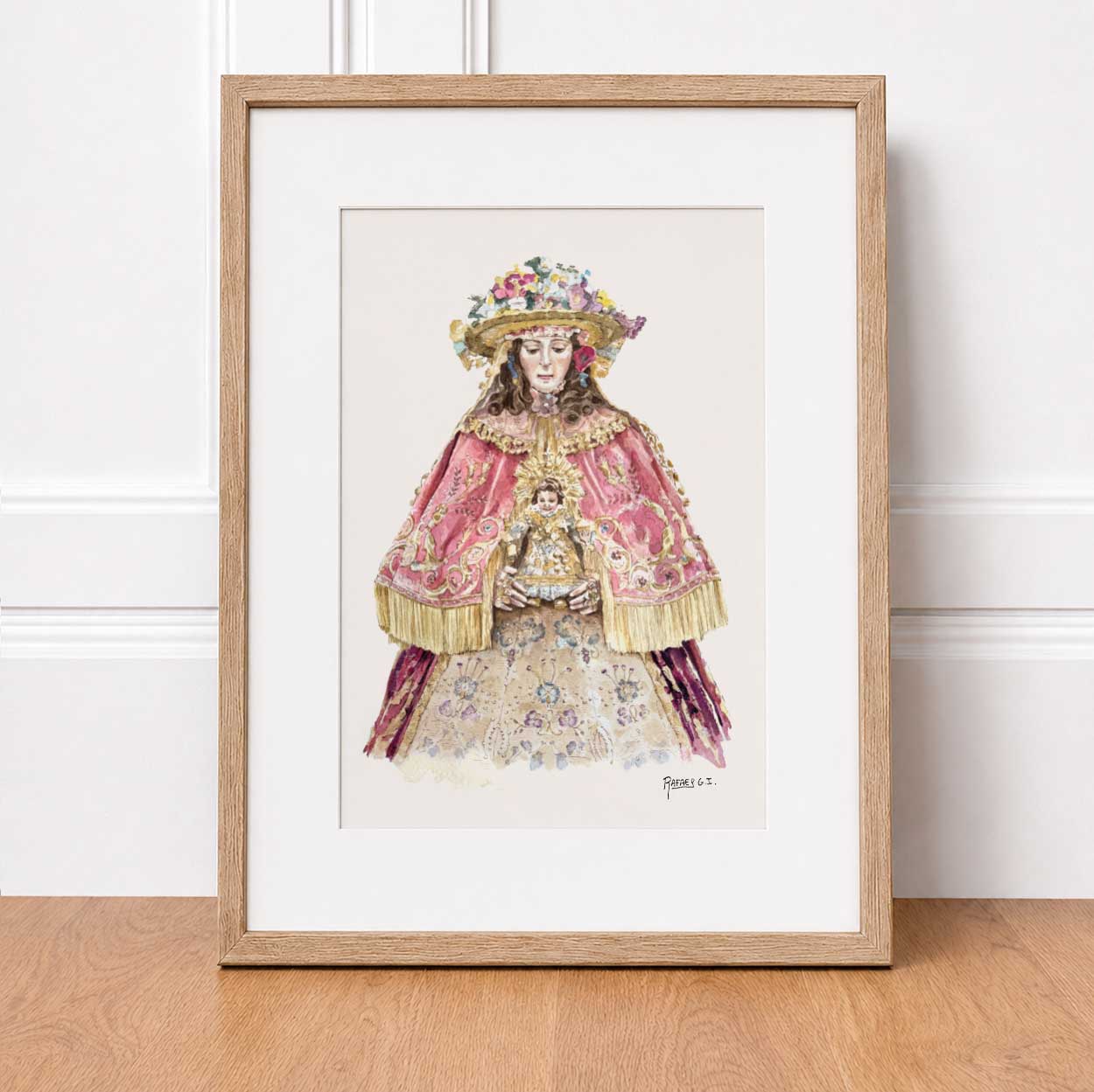 Virgen del Rocío de Pastora (Print)