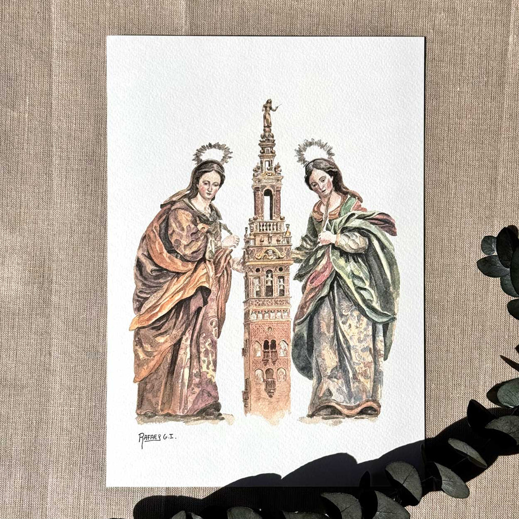 Santas Justa y Rufina (Print)