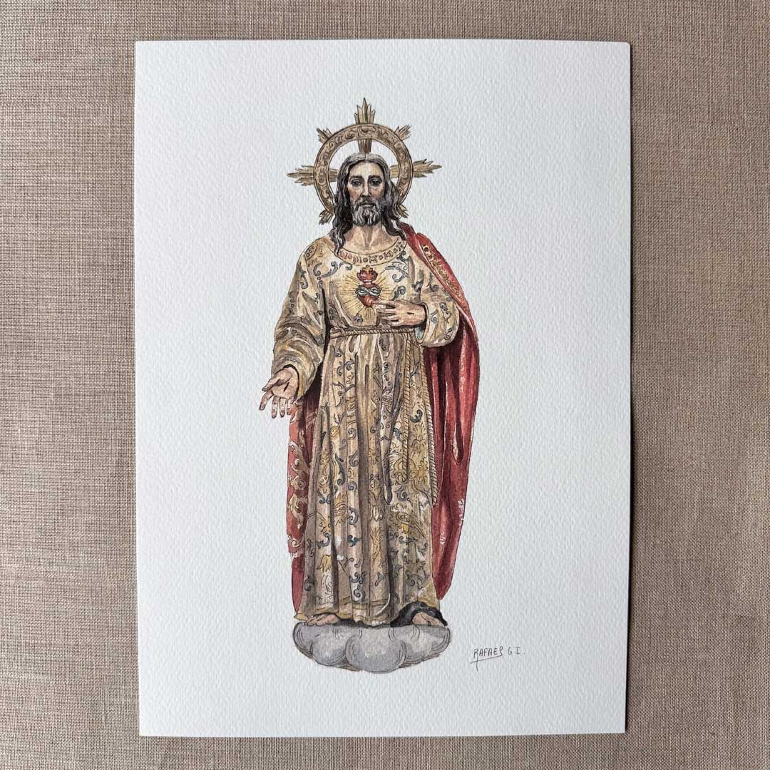 Señor del Sagrado Corazón de Jesús (Print)