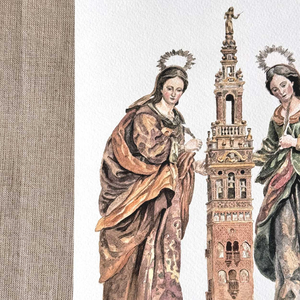 Santas Justa y Rufina (Print)