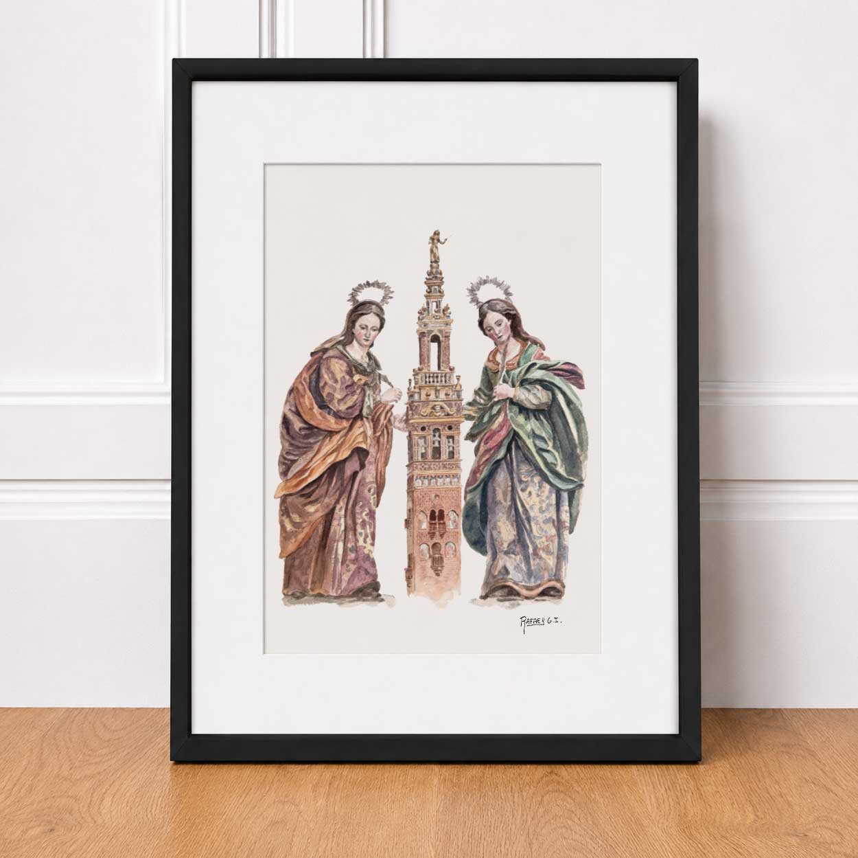 Santas Justa y Rufina (Print)
