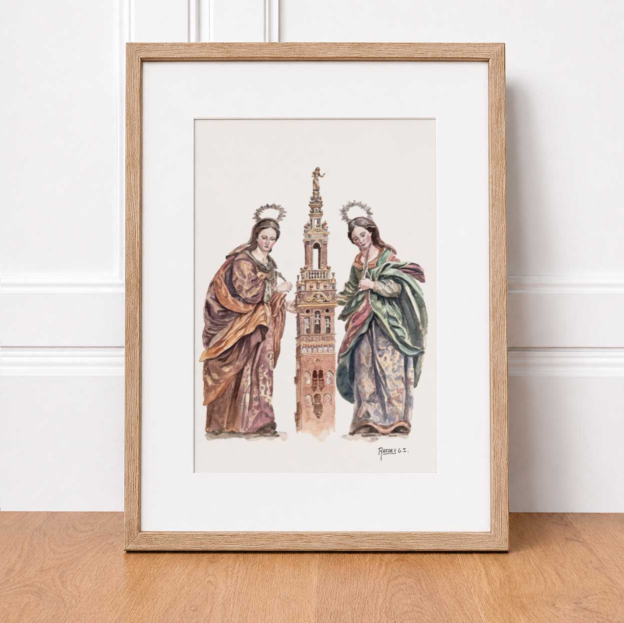Santas Justa y Rufina (Print)