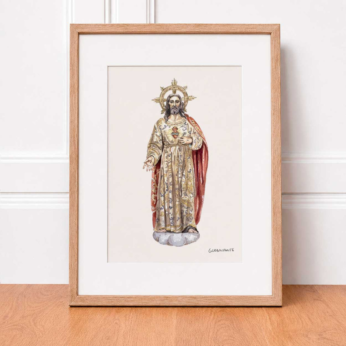 Señor del Sagrado Corazón de Jesús (Print)