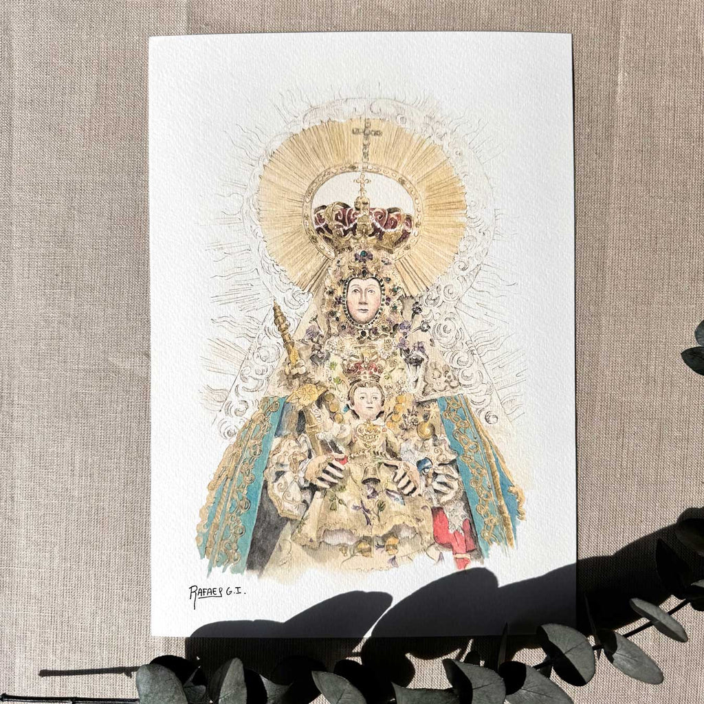 Virgen del Valle Coronada. Écija (Print)