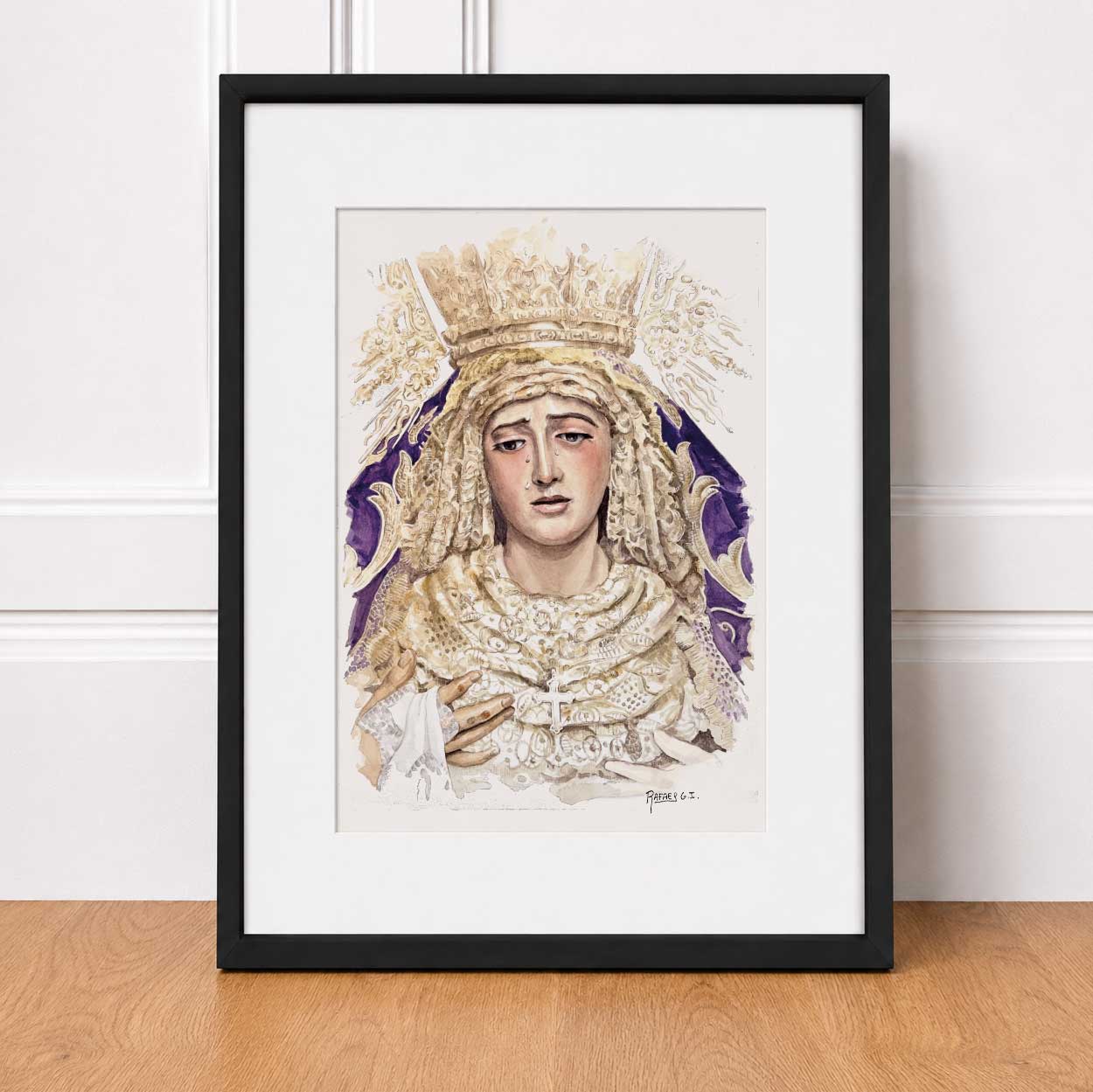 Virgen de la Amargura. Sevilla (Print)