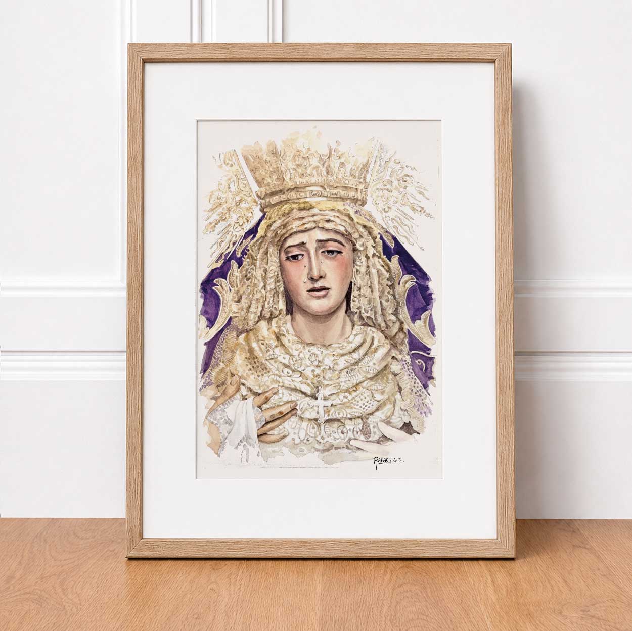 Virgen de la Amargura. Sevilla (Print)