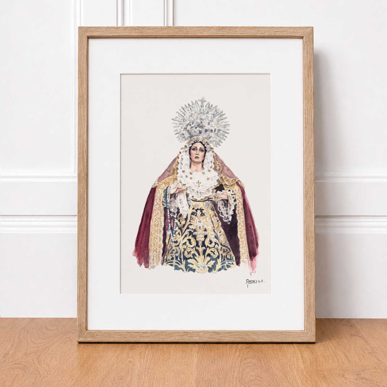 Virgen de la Salud. San Fernando (Print)