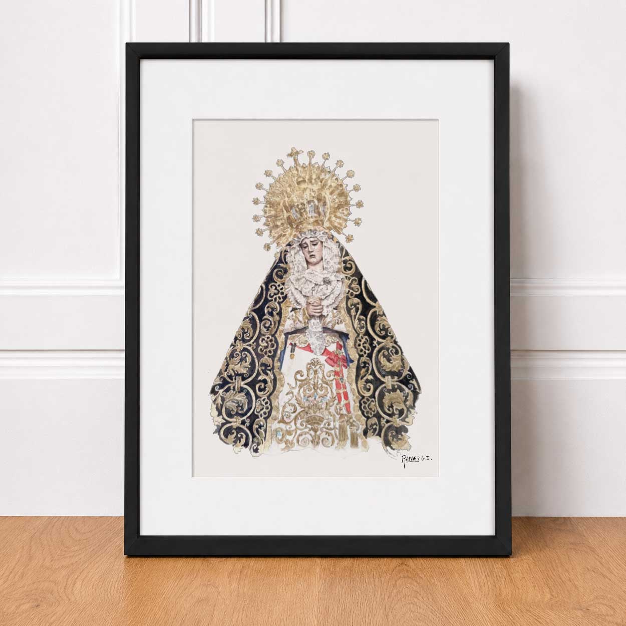 Virgen de la Soledad. Jerez (Print)