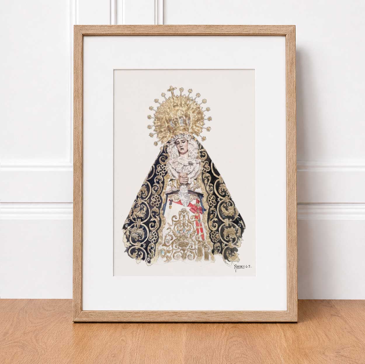 Virgen de la Soledad. Jerez (Print)