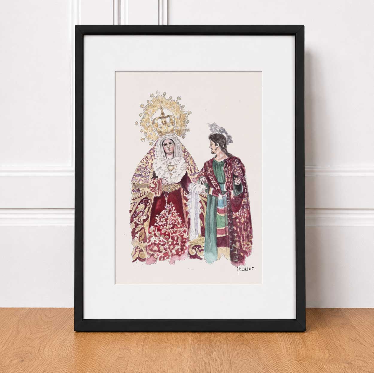 Nuestra Señora de los Ángeles. Puerto de Santa María (Print)