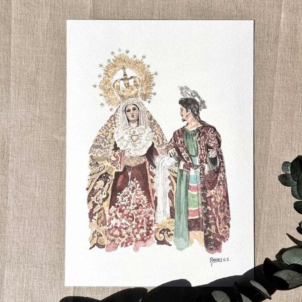 Nuestra Señora de los Ángeles. Puerto de Santa María (Print)