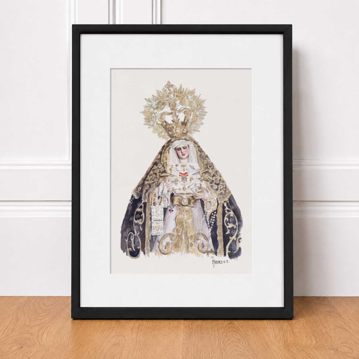 Virgen de los Dolores. Sanlúcar (Print)