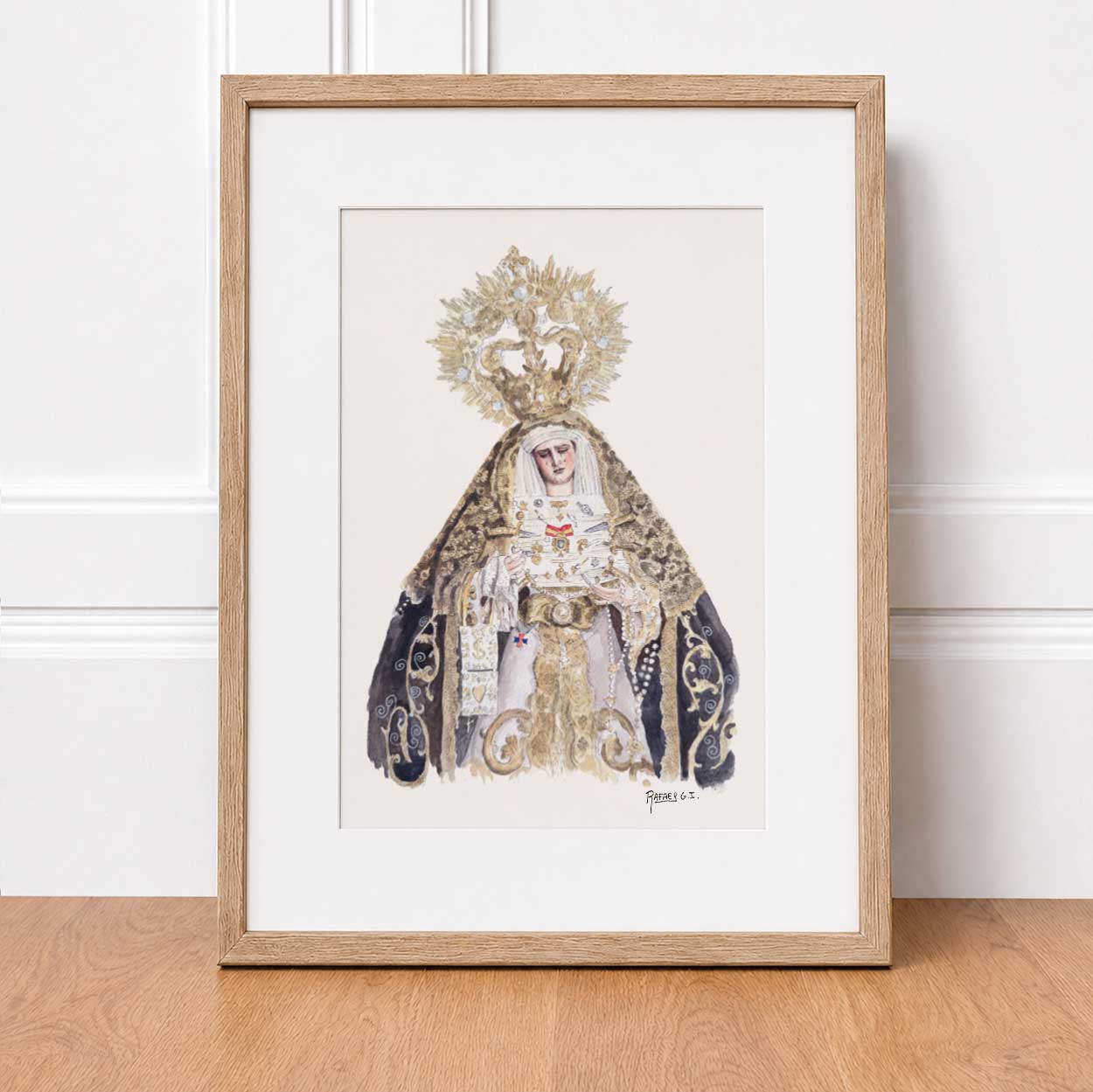 Virgen de los Dolores. Sanlúcar (Print)