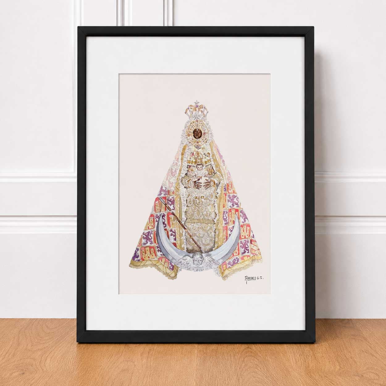 Virgen de los Milagros. Puerto de Santa María (Print)
