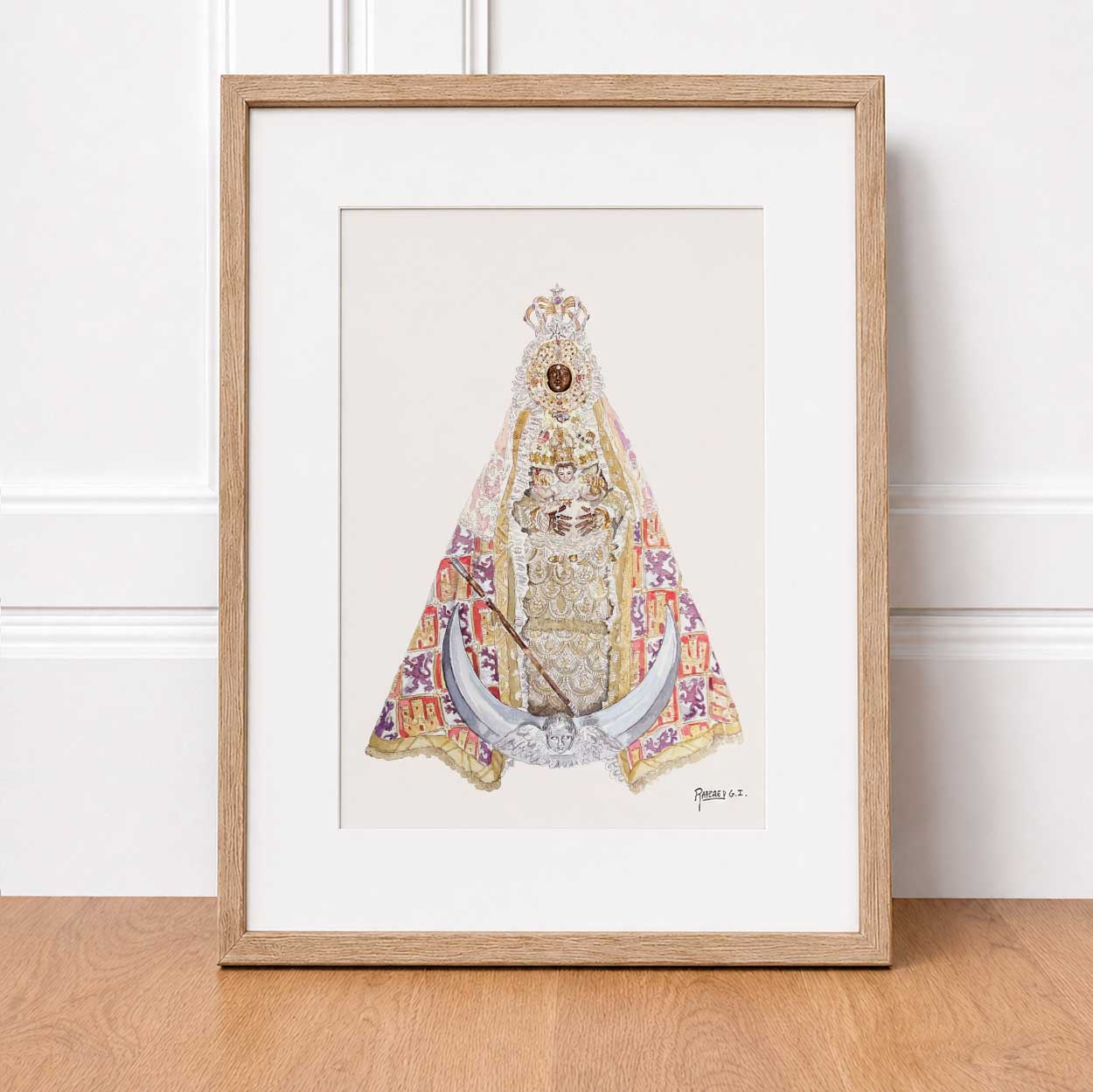 Virgen de los Milagros. Puerto de Santa María (Print)