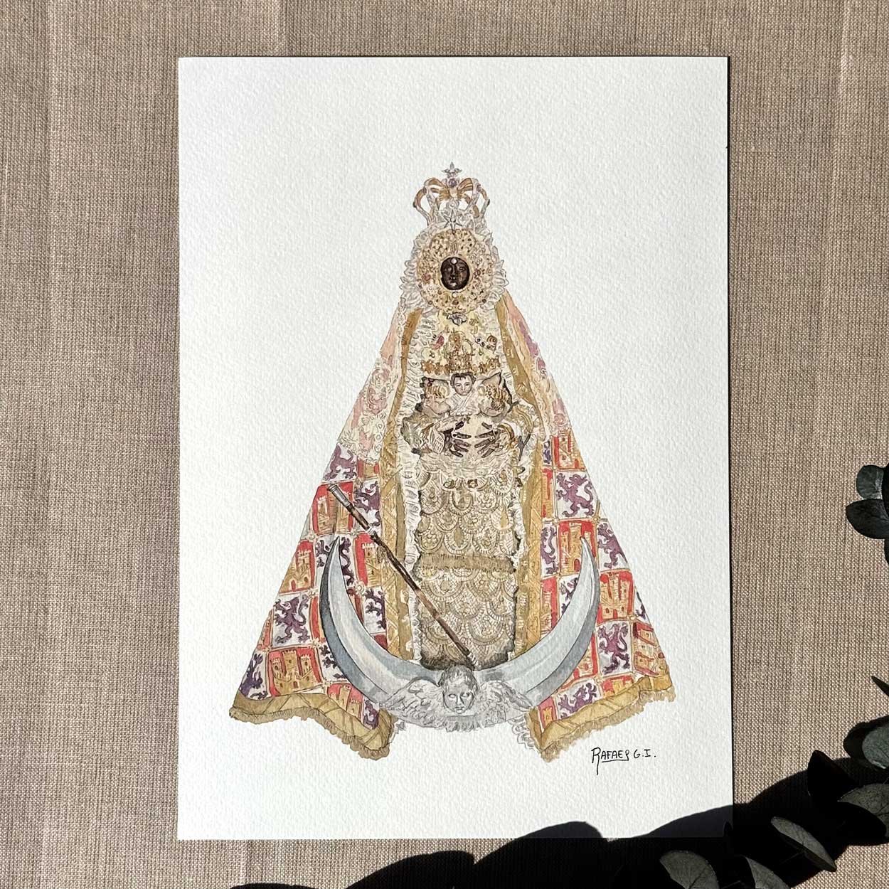 Virgen de los Milagros. Puerto de Santa María (Print)