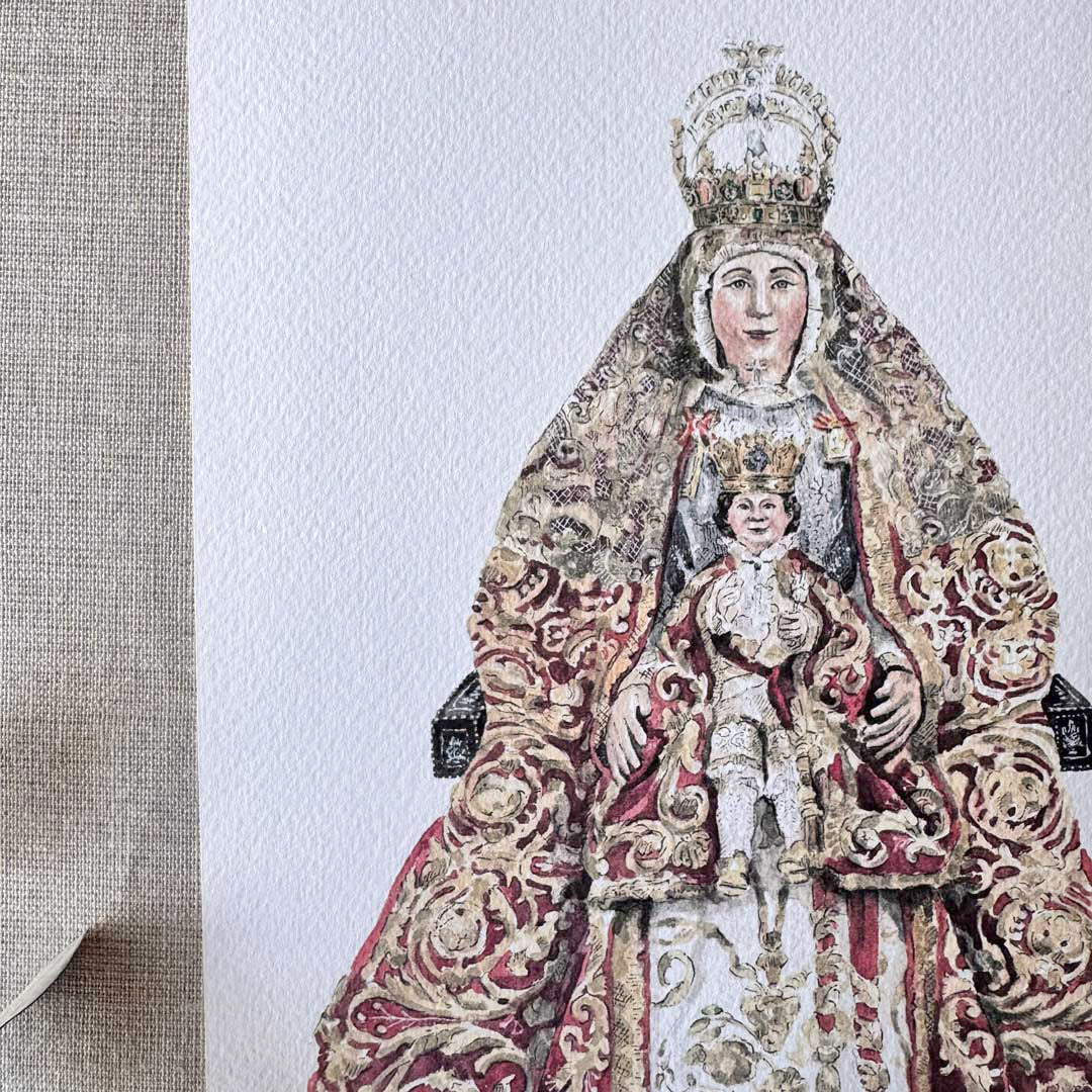 Virgen de los Reyes (Print)