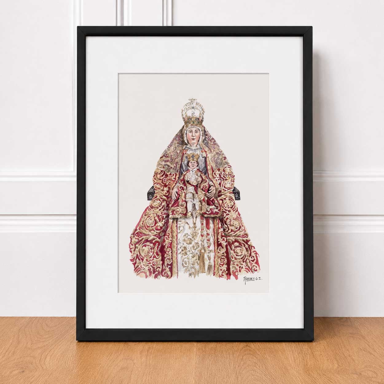 Virgen de los Reyes (Print)