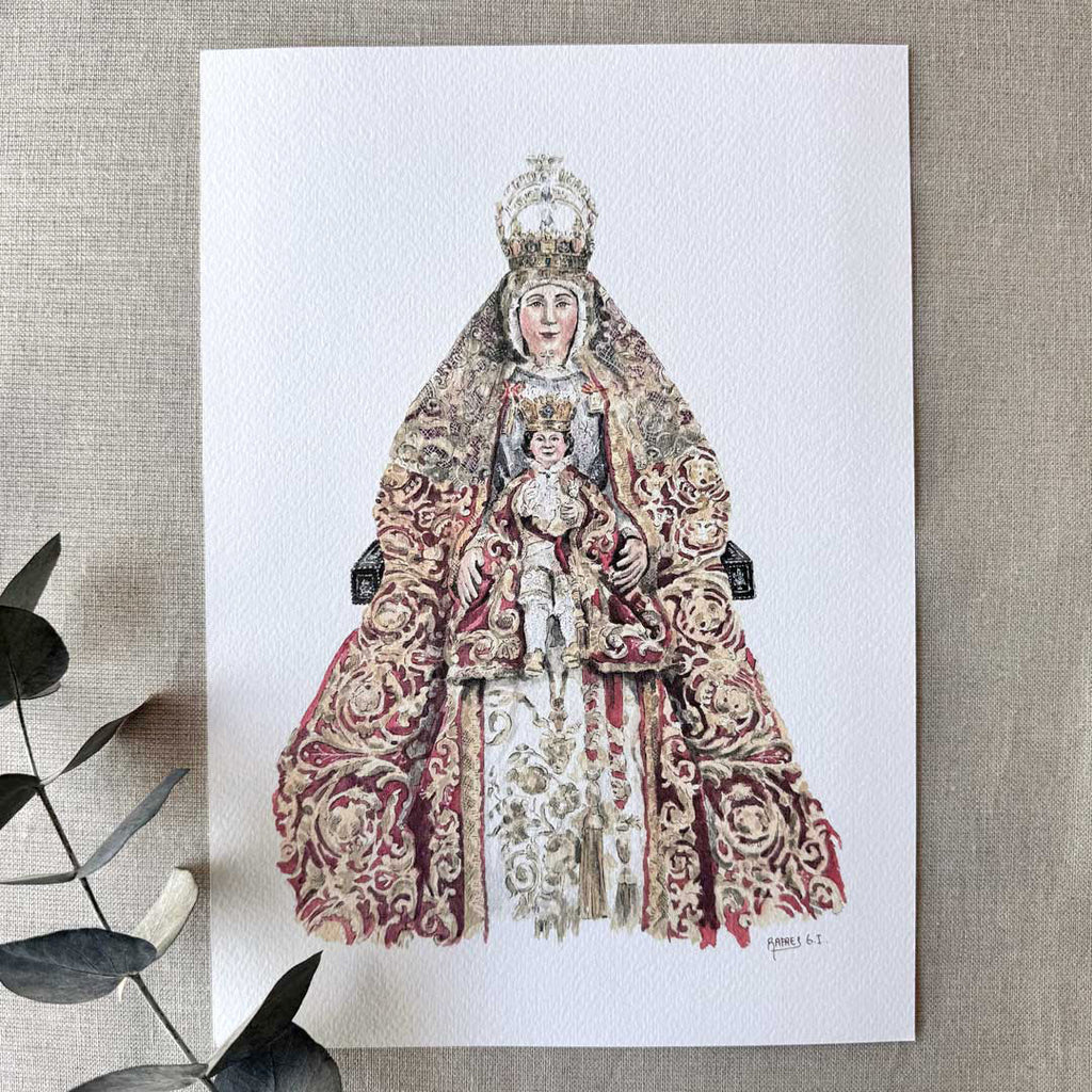 Virgen de los Reyes (Print)