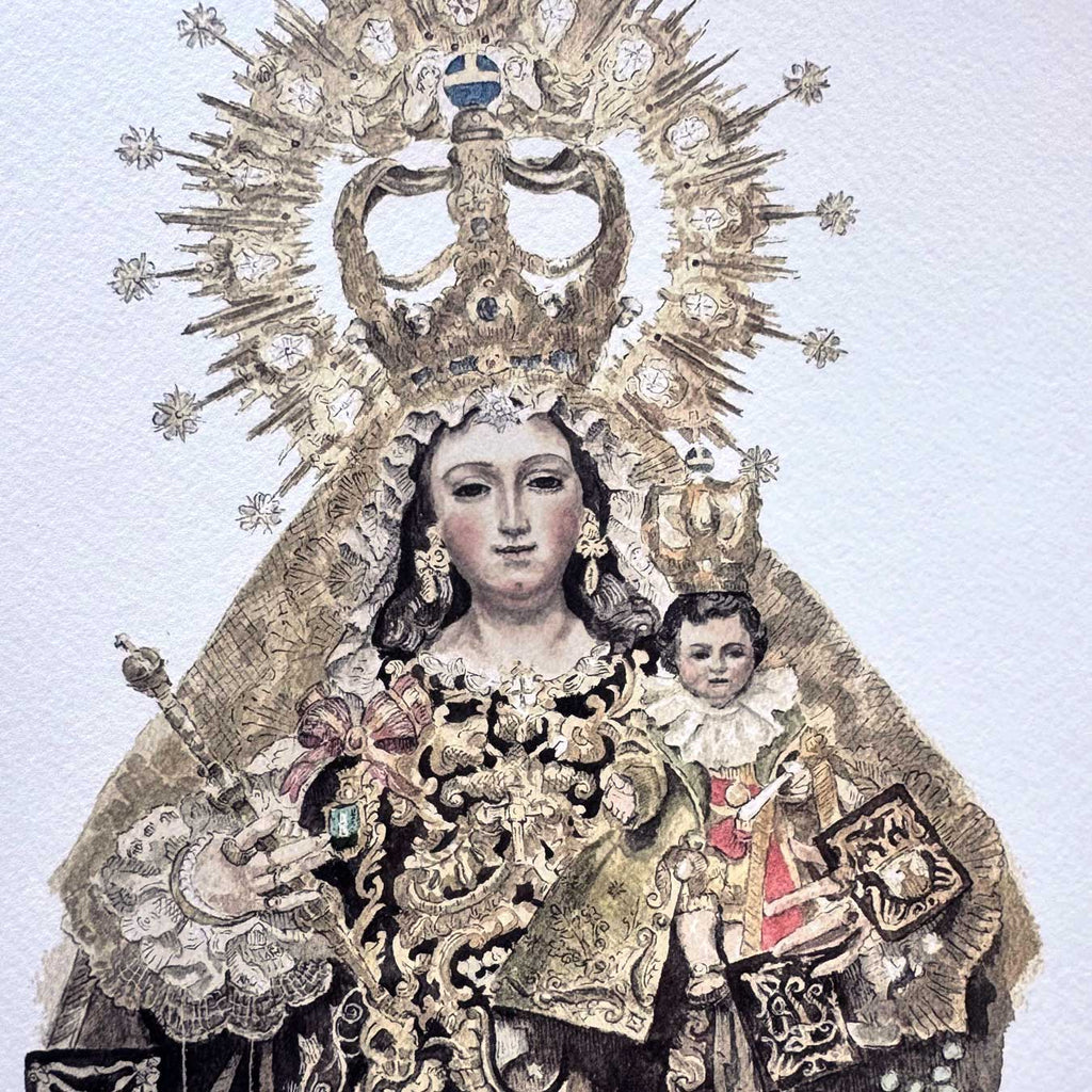 Virgen del Carmen. Marbella (Print)