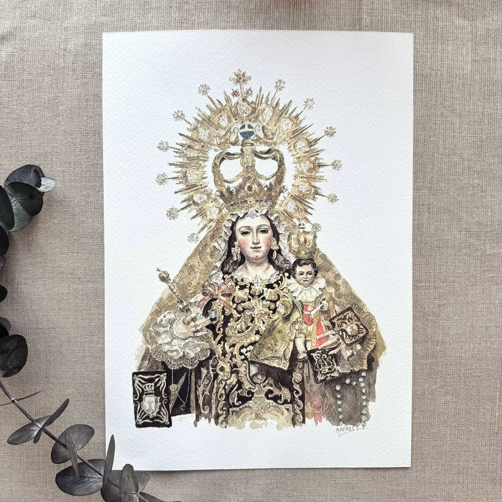 Virgen del Carmen. Marbella (Print)