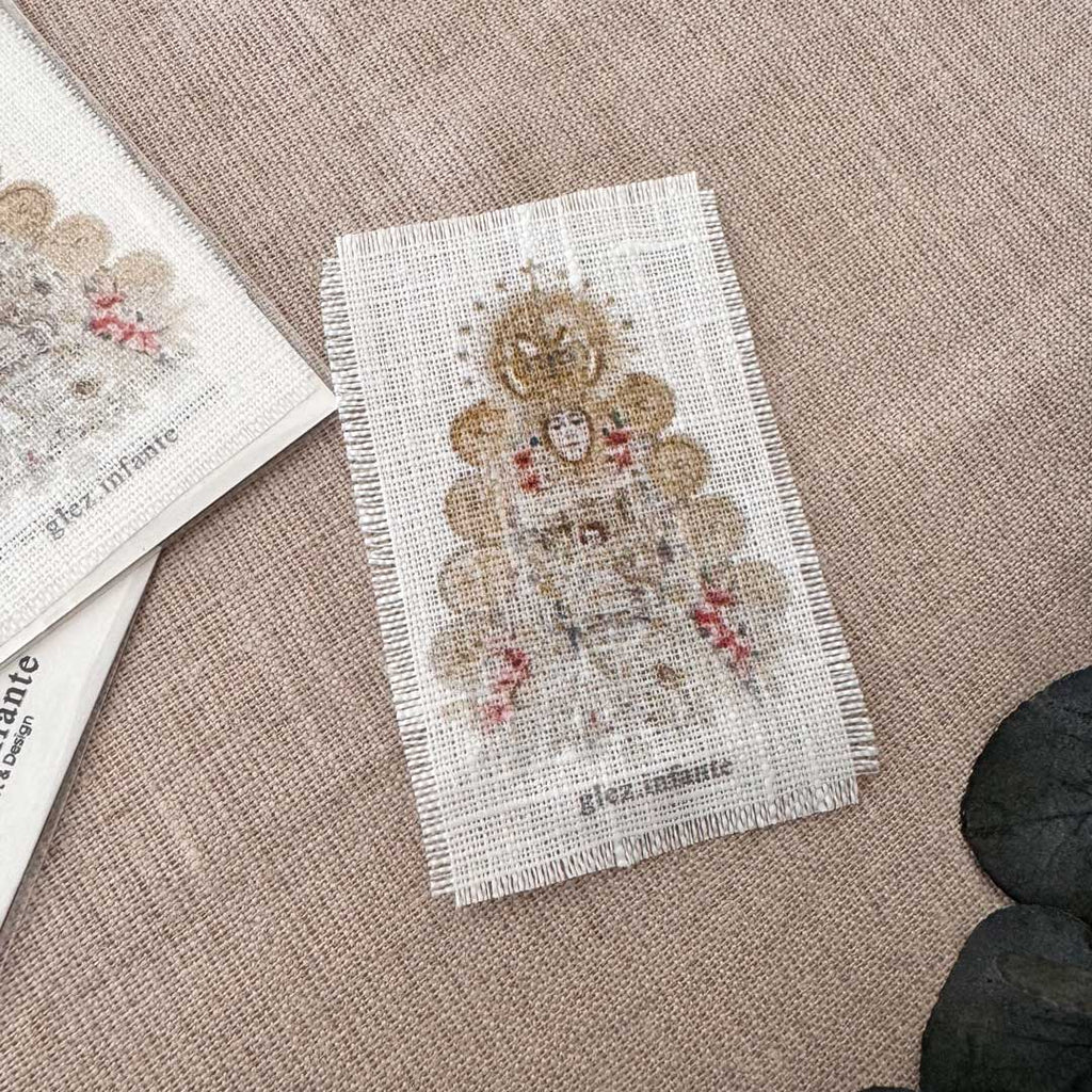 Virgen del Rocío en lino 100%